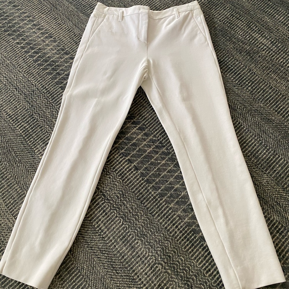 White summer pants